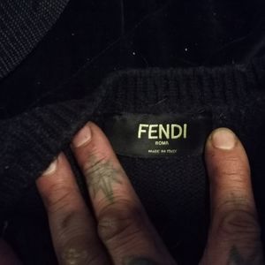 Gucci shorts an fendi sweater...